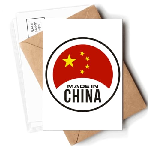 China Runde nationale chinesische Postkarten, Umschläge, blanko, Notizkarten, Versandkarten von DIYthinker