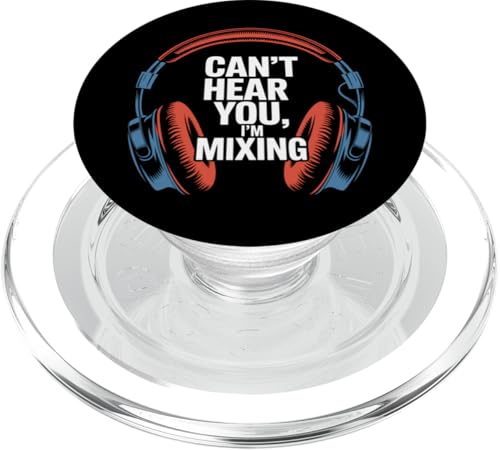 DJ Kopfhörer Sound Engineer Mixing Studio Music Lover PopSockets PopGrip für MagSafe von DJ Headphones Sound Engineer Mixing Studio