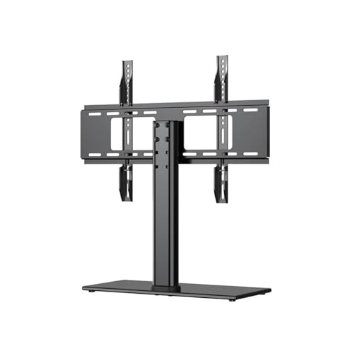 DJDLFA Vesa Monitorständer, verstellbar, 100 mm - 600 mm, 40 kg, 81,3 - 139,7 cm (32 - 55 Zoll), Monitor-Tablet, freistehendes von DJDLFA