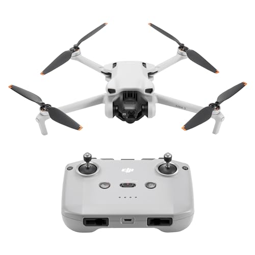 DJI Mini 3 – Leichte und faltbare Mini-Kameradrohne mit 4K HDR-Video, 38 min Flugzeit, echten vertikalen Aufnahmen und intelligenten Funktionen, C0 von DJI