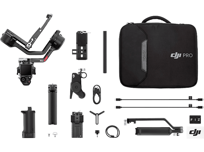 DJI RS 4 Combo Gimbal, Schwarz von DJI