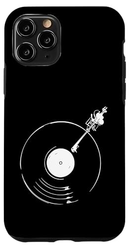 Hülle für iPhone 11 Pro Vinyl-Schallplatte, Retro-Musik, Vintage-Stil, Geschenk für DJ von DJs Gifts Apparel