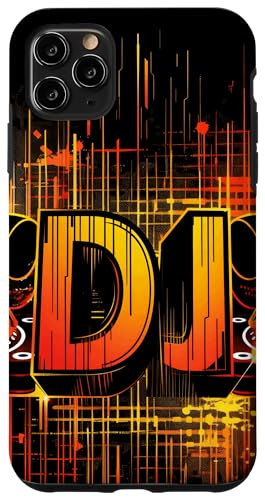 Hülle für iPhone 11 Pro Max DJ und Künstler Design mit Kopfhörern und Plattenspielern von DJs Plattenspieler Künstler Jockey Kopfhörer