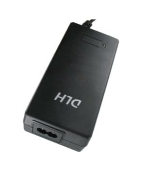 DLH Netzteil USB Typ C 100 W für Laptop Tablet Ladegerät Schwarz von DLH