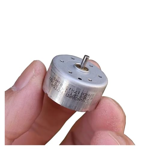 Electronic starter RC300-FT/14270 DC 1.9V-4.5V 3V 5800RPM 24mm Round Spindle electronic starter DIY CD DVD Player Hobby Toy Fan Model Motor Starters von DLMOVKPK