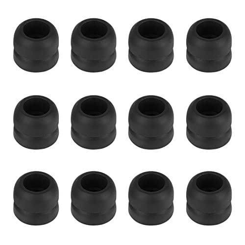 DMZHY Earbud Tips Replacement Earbud Tips Earbud Replacement Tips Earbud Tip Headphone Earbud Tips Earbuds Rubber Tips Double Flange Ear Tips Fit for Beats Fit Pro Ear Tips Buds 6 Pairs Black S Size von DMZHY