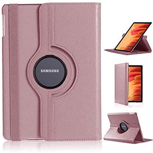 DN-Technology Schutzhülle für Galaxy Tab A7 2022/2020 Tab A7 10,4 Zoll (26,4 cm), PU-Leder, 360 Grad drehbar, Smart-Folio-Schutzhülle für Samsung Galaxy Tab A7 10,4 Zoll 2022/2020 von DN-Technology