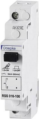 DOEPKE Steuerschalter 16A RSS016-100 1-polig 1 Schlie�er RSS016-100 (09981070) von DOEPKE