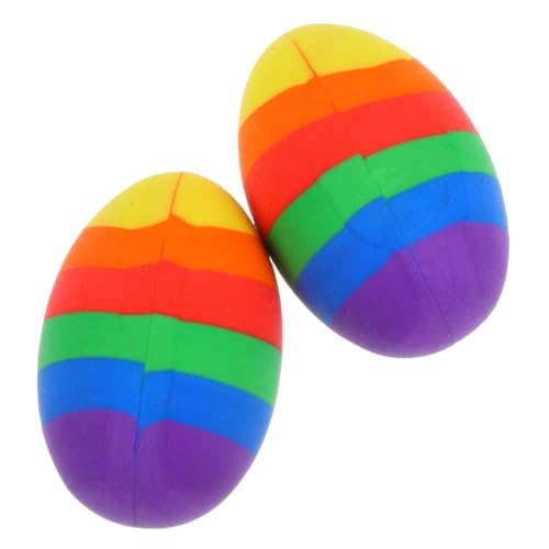 DOITOOL 2 Stück Osterei-Radiergummi Radiergummis süße Mini-Radierer Studenten Klassenzimmer Ei Radiergummi winzig Party lustig klein Pastell Kind Neuheit behandeln Artikel DOITOOL 2 Stück Osterei-Radiergummi Radiergummis süße Mini-Radierer Studenten Klassenzimmer Ei Radiergummi winzig Party lustig klein Pastell Kind Neuheit behandeln Artikel von DOITOOL