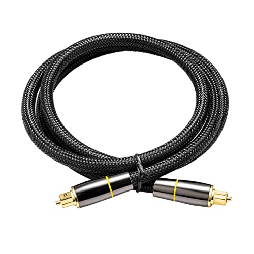 DOITOOL Audioleitung Digitalkabel für Heimkino Adapter für Studiokabel optical audio cable optische audiokabel optisches kabel für fernseher Glasfaser-Audiokabel Faserkern Black von DOITOOL