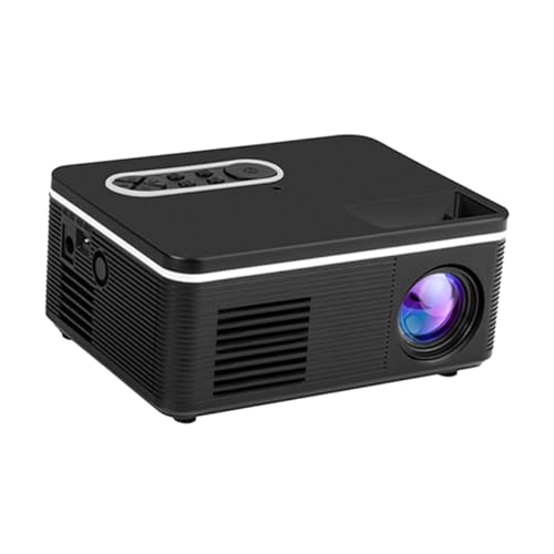 DOITOOL Led-projektor Projektionsmaschine Home-Media-Player Mini-projektor 400-lumen-projektor Black von DOITOOL