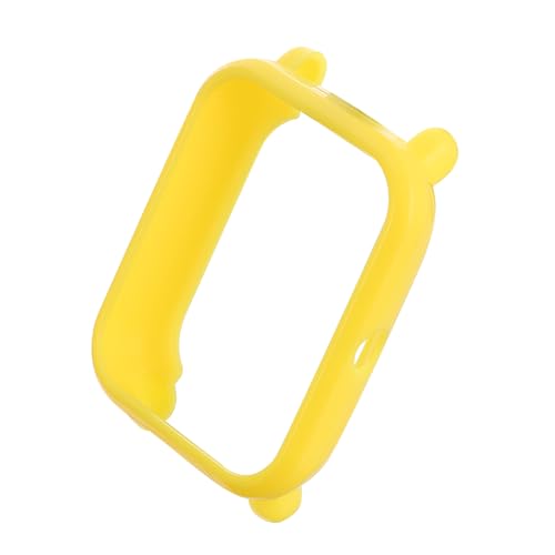 DOITOOL Schutzhülle Kamera Uhrenbeweger Sonnenbrillenetui Hülle Bling für smartwatch zubehör smartwatch zubehã¶r Easy-to-Install Watch case Muschel sehen Uhrengehäuseabdeckung TPU Yellow von DOITOOL