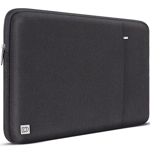 DOMISO 10.1 Zoll Wasserdicht Laptop Hülle Sleeve Case Tablet Tasche Notebook Schutzhülle für 9.7"10.5" 11" iPad Pro/10.5" iPad Air/Surface Go 2018/Samsung Galaxy Tab S3 S4/Lenovo Ideapad D330,Schwarz von DOMISO