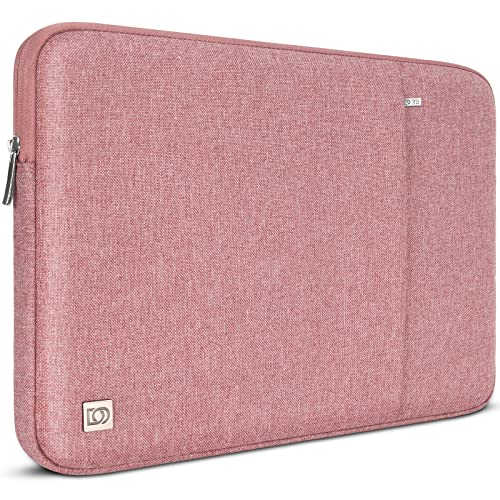 DOMISO 14 Zoll Wasserdicht Laptop Hülle Sleeve Case Notebook Tasche Schutzhülle Schutzabdeckung für 14" HP Stream 14/ThinkPad A475 L480 T490s/Lenovo ThinkPad X1 Carbon/Chromebook S330, Rosa von DOMISO