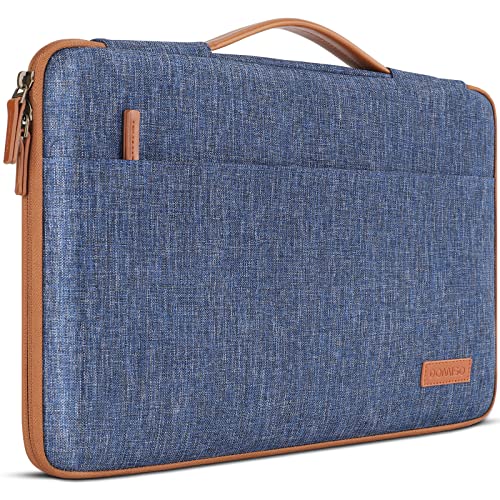 DOMISO 16 Zoll Wasserdicht Laptop Tasche Sleeve Case Notebook Hülle Schutzhülle für 16" HP Pavilion Envy/Dell/ThinkPad IdeaPad/ASUS Vivobook,Blau von DOMISO