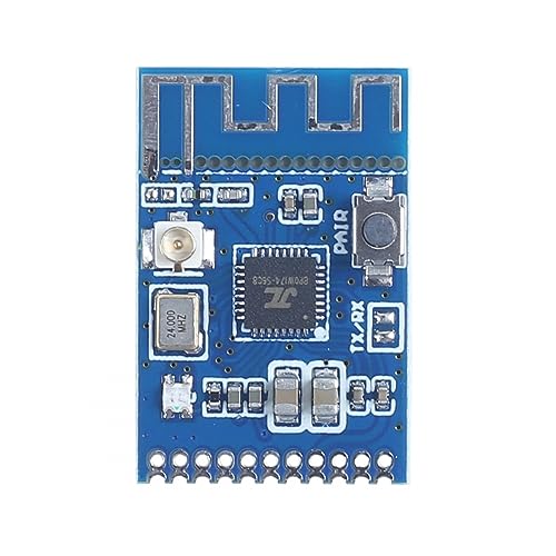 Bluetooth-4.1 Audio Transmitter Module, 5V Wireless Bluetooth Audio Sendermodul GFSK Wireless Transceiver Board für kabellose Lautsprecher-Audio-Kopfhörer von DONGKER