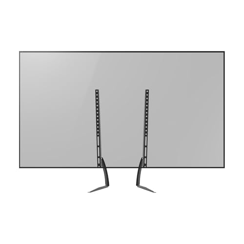 TV Standfuß,Universal TV Ständer für Bildschirme 32-70 Zoll, Höhenverstellbar LCD LCD Flachbildfernseher Fernseher Tisch Standfuß Fernsehtisch TV Halterung Fernsehstand Bodenständer Standfuss von DOPBENT