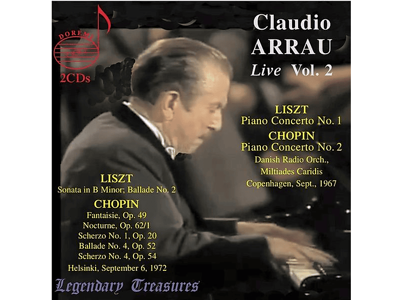 Claudio Arrau - Vol. 2 (CD) von DOREMI