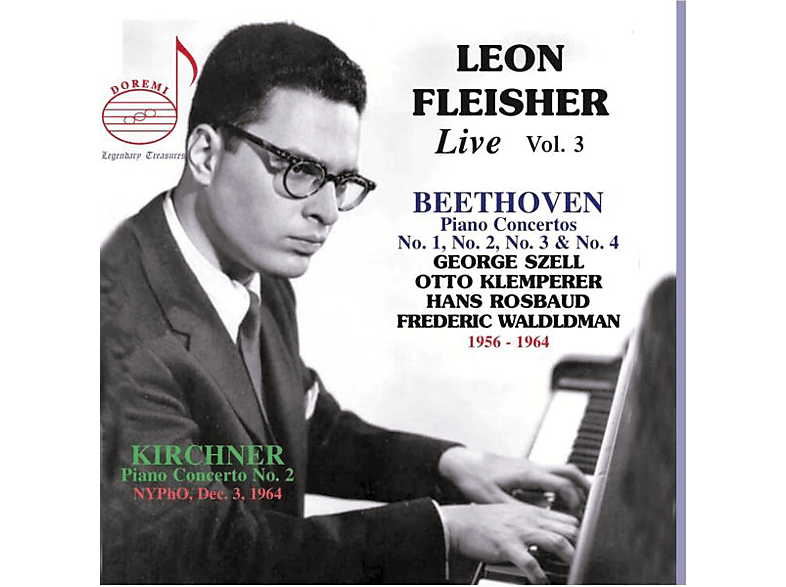 Fleisher,Leon/Szell,George/New York PO/+ - Leon Fleisher: Live,Vol.3 (CD) von DOREMI