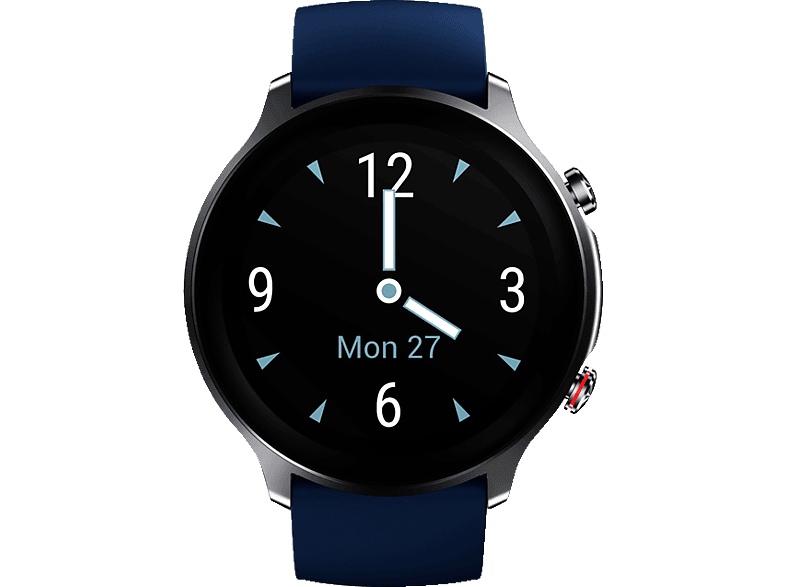 DORO Watch Senioren Smartwatch Plastik TPU/Silikon mit Metallschnalle, universall, Navy Blue von DORO