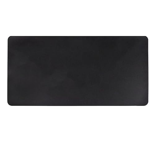 DQZRTUECA 2 Stück chinesischer Trend, doppelseitige PVC-Leder-Schreibtischunterlage, rutschfeste Schreibtischunterlage, exquisites Muster(Black-S,90 * 45cm) von DQZRTUECA