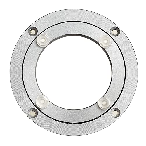 DQZRTUECA Sockel-Tischlager, Drehlager-Plattenspieler, robuste Lazy Susan-Rundtisch-Schwenkplatten-Ständerbasis, 360-Grad-Drehung for Küchen-Esstisch(28 inches (700mm)) von DQZRTUECA