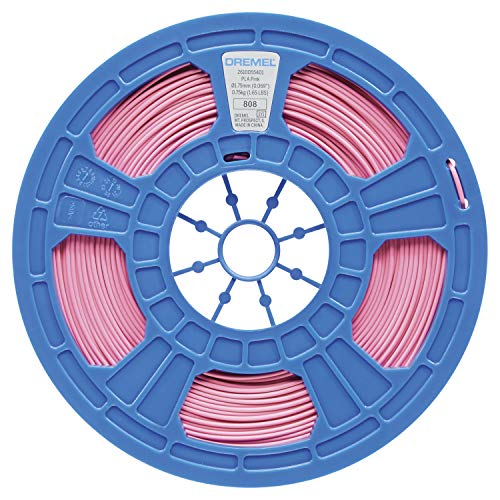 Dremel PL09JA 3D PLA Filament 1,75mm für 3D Drucker in Rosa, Vorteilspack,750g von DREMEL