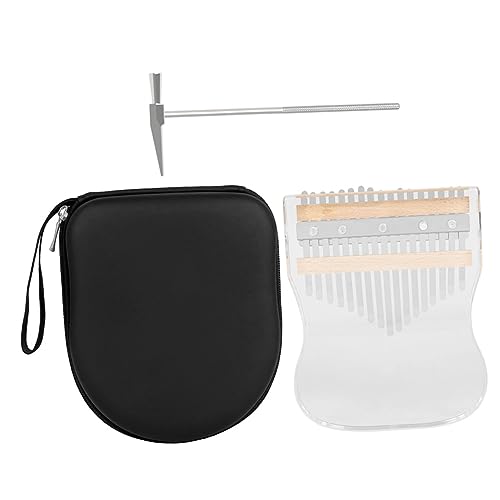 DRESSOOS 1 Satz Daumen tragbares Klavier Mini-Kalimba-Spielzeug Kalimba mit 17 Tasten Mini-Klavier musikinstrumente musical instruments Kalimba 17 Schlüssel Fingerklavier-Instrument Metall von DRESSOOS