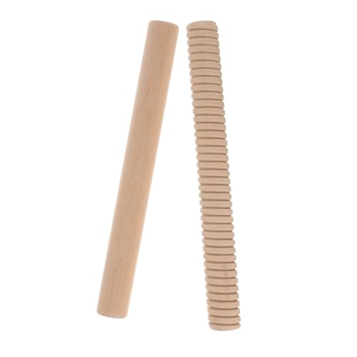 DRESSOOS 2St Schlagzeug Ahornkeulen Übungstrommelstangen Trommel-Übungsstock Rhythmus-Sticks Musiksticks Rhythmusstäbe Rhythmusstock Schlaginstrument musikalische Holz Beige von DRESSOOS