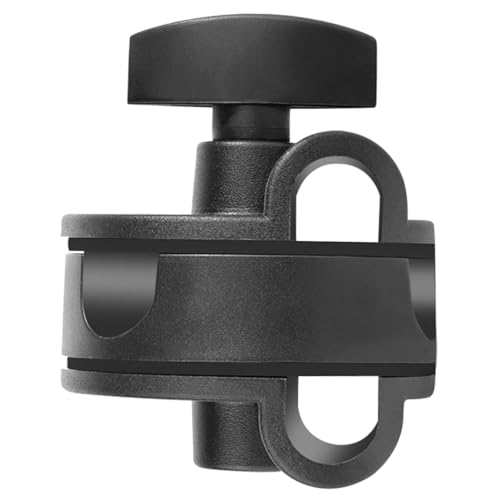 DRESSOOS Querstange Für Mikrofonständer Mikrofonständer-adapter Mikrofonarm-adapter Mikrofon Zubehör Mikrofonständerteil Zubehör Für Mikrofonständer Mikrofon-röhrenadapter Black Abs von DRESSOOS