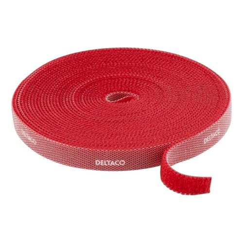 Klettverschluss - 5 Meter - 9 mm breit - Rot Klettverschluss - 5 Meter - 9 mm breit - Rot von DSIT