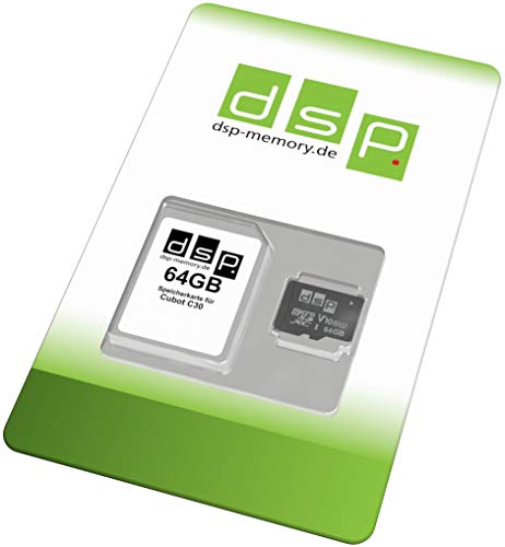 64GB microSDXC Speicherkarte (Class 10) für Cubot C30 von DSP Memory