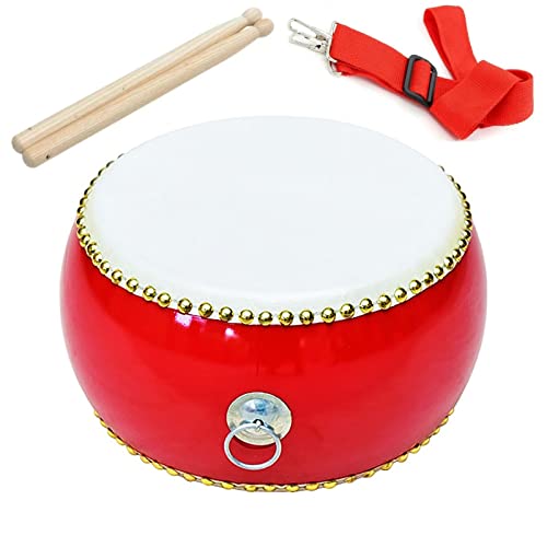 DSQSTMR Trommeln Percussion Chinesische Trommel Hand Tamburin Taiko Bongos Musikgeschenke Instrumente für Kinder sensorisches Lernset für kleine Jungen Kinder Spielzeug von DSQSTMR