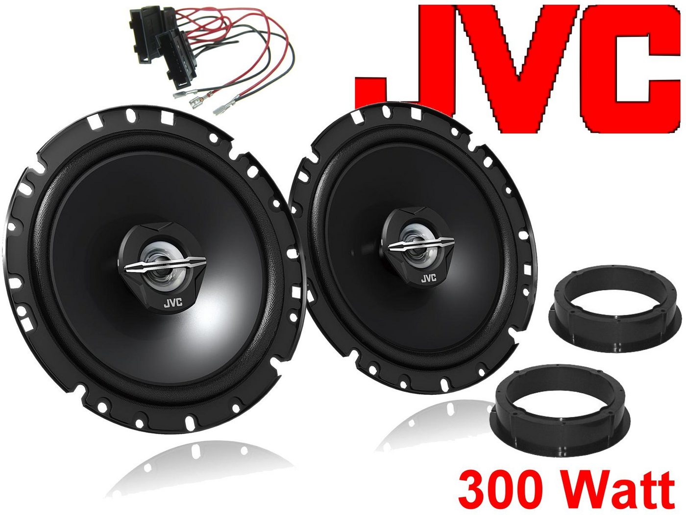 DSX JVC Lautsprecher Set passend für Seat Mii Bj 11- Auto-Lautsprecher (30 W) von DSX