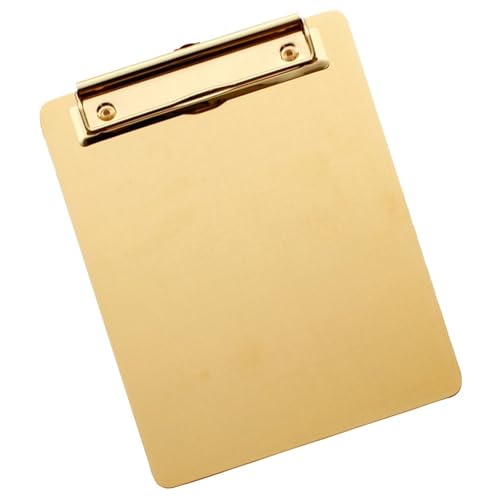 Klemmbretter aus Acryl, 2 STÜCKE Edelstahl A4 Datei Organizer Schreibblock Bord Memo Papierhalter for Büro Schule Zu Hause for Unternehmen Klemmbretter aus Acryl, 2 STÜCKE Edelstahl A4 Datei Organizer Schreibblock Bord Memo Papierhalter for Büro Schule Zu Hause for Unternehmen von DUBTEDHOU
