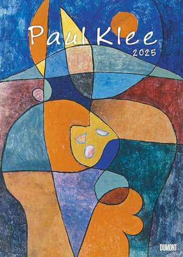 DUMONT - Paul Klee 2025 Kunst-Kalender, 50x70cm, Posterkalender mit Werken von Paul Klee, eindrucksvolle Farbkombinationen, internationales Kalendarium (Kunst Klassiker) von Dumont Kalenderverlag