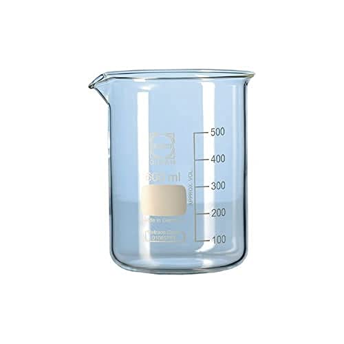 Duran 2110653 Glass Beaker Low Form, 800 mL (Pack of 10) von DURAN