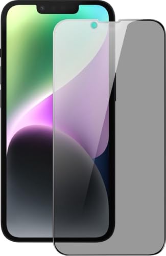 DUX DUCIS HJPOQZ PRIVACY Displayschutzfolie aus gehärtetem Glas, entworfen für iPhone 14 Plus/iPhone 13 Pro, 0,33 mm hoch, Aluminium-Silikonglas, Anti-Spionage-Bildschirm, Schwarz, 1 Stück von DUX DUCIS