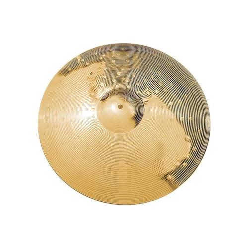 14/16 Zoll Trommel Messing Becken Percussion Splash Crash Hi-Hat Jazz Drum Becken Musikinstrument Teile Drum Set(16 Inch) von DVCSDE