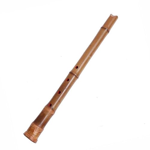 Bambus Querflöte Professionelle Bambus-Holzflöte Piccolo 5 Löcher Traditionelle Musikinstrumente Altsaxophon(F Key) von DVCSDE