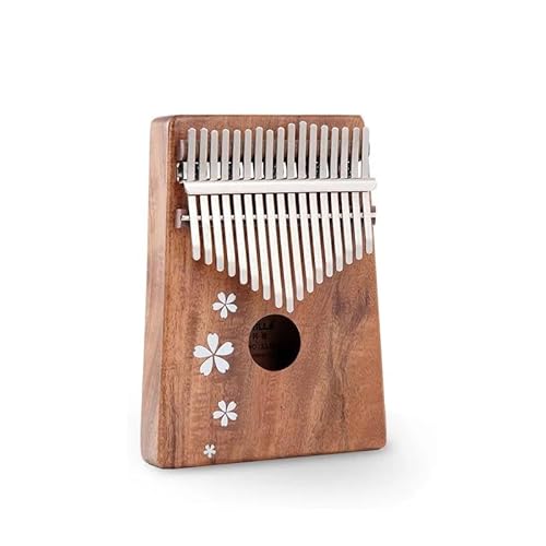 Kalimba 17 Tasten Anfänger Kalimbas Musiktastatur Tragbare Professionelle Musikinstrumente Fingerklaviere(Style 3) von DVCSDE