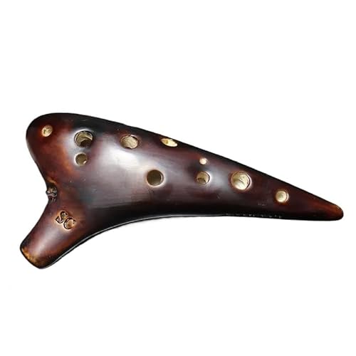 Ocarina 12 Löcher Ocarina Of Time Professionelles Musikinstrument Bietet Zubehör Ocarinas Für Anfänger Professionelles Ocarina-Instrument(SC) von DVCSDE