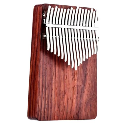 Palisander-Kalimba-Musikinstrument, 17 Tasten, Professionelles Kalimba-Klavier, Professionelles Tragbares Daumenklavier Fingerklaviere(C Key) von DVCSDE