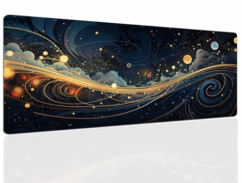 Gaming Mauspad XXL Hirngespinst Gaming Mousepad Großes Mauspad Gaming 800x400x4mm Speed Mouse Pad, Tischunterlage Large Size Groß Mousepads, Schreibtischunterlage Verbessert Geschwindigkeit 94 von DXomhl