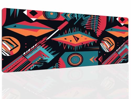 Mauspad Abstract Gaming Mousepad XL Mauspad Gaming 600x300, Mousepads Wasserdicht Mauspads Anti-Rutsch, Schreibtischunterlage Mousepad Klein Mouse Maus Pad Mat, Gaming Desk Pad, Büro Deskmat 293 von DXomhl