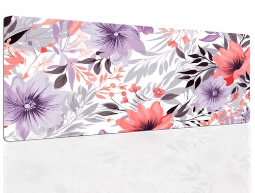 Mauspad Lily Gaming Mousepad XL Mauspad Gaming 900x400, Mousepads Wasserdicht Mauspads Anti-Rutsch, Schreibtischunterlage Mousepad Klein Mouse Maus Pad Mat, Gaming Desk Pad, Büro Deskmat 644 von DXomhl