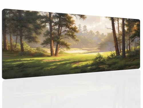 Mauspad Morning Gaming Mousepad XXL Mauspad Gaming 1200x600, Mousepads Wasserdicht Mauspads Anti-Rutsch, Schreibtischunterlage Mousepad Groß Mouse Maus Pad Mat, Gaming Desk Pad, Büro Deskmat 746 von DXomhl