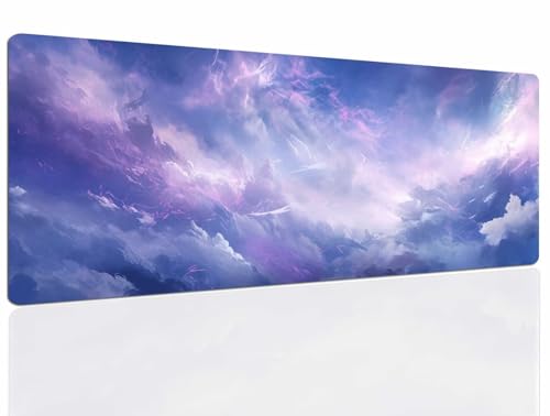 Mauspad Sky Gaming Mousepad XXL Mauspad Gaming 1400x800, Mousepads Wasserdicht Mauspads Anti-Rutsch, Schreibtischunterlage Mousepad Groß Mouse Maus Pad Mat, Gaming Desk Pad, Büro Deskmat 1115 von DXomhl