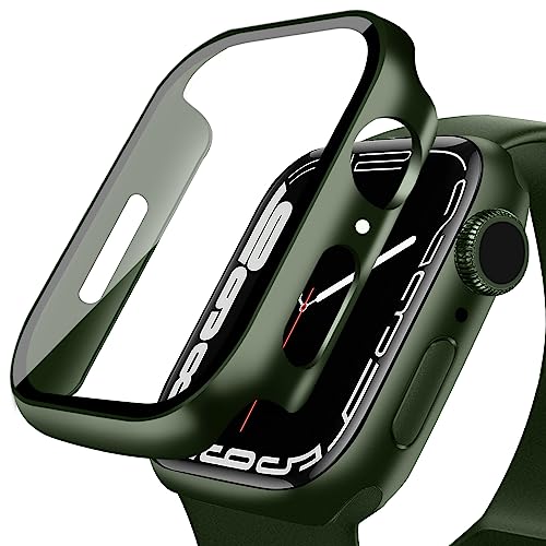 [2024 Gehäuse] DYAOLE Apple Watch Schutzhülle Kompatibel mit Apple Watch 10,Displayschutz PC schutzhülle für Apple Watch 10 schutzhülle(42mm,Grün) von DYAOLE