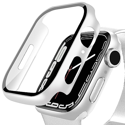 [2024 Gehäuse] DYAOLE Apple Watch Schutzhülle Kompatibel mit Apple Watch 10,Displayschutz PC schutzhülle für Apple Watch 10 schutzhülle(46mm,Weiss) von DYAOLE